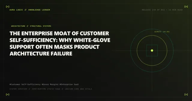 Helping Customers Find Answers on Your Website — cover card with concentric radar reticles and crosshreads