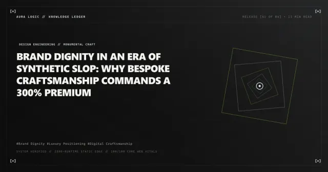 Original Design and Credible Brand Content — cover card with nested rotated squares