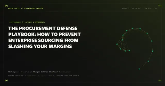 Setting Scope and Protecting Project Margins — cover card with a constellation of connected points